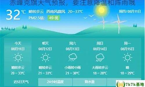 克旗地区天气预报_赤峰克旗天气预报7天查