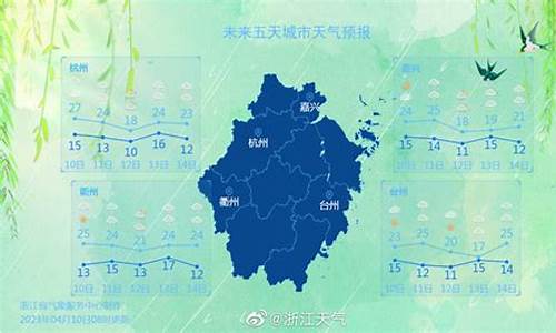 浙江天气预报一周15天查询_浙江天气预报一周